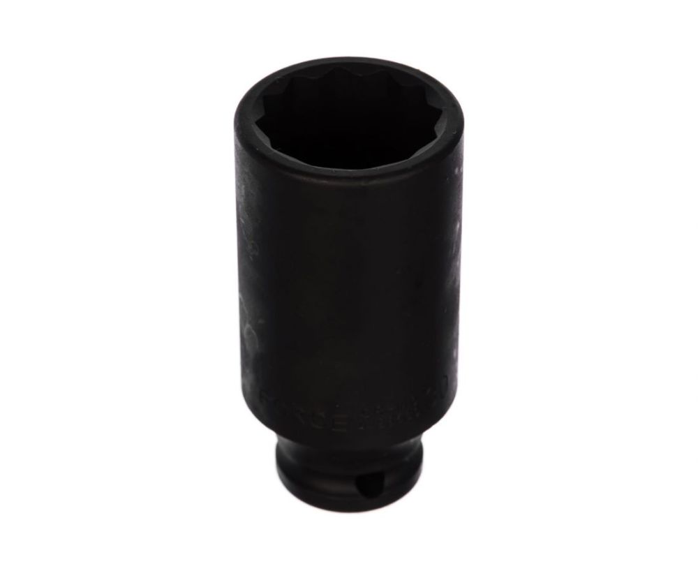 Force 1/2" Dr. 12PT 85mmL Cr-Mo Steel Deep Impact Socket