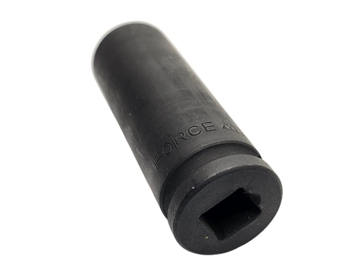 Force 1/2" Dr. 12PT 85mmL Cr-Mo Steel Deep Impact Socket
