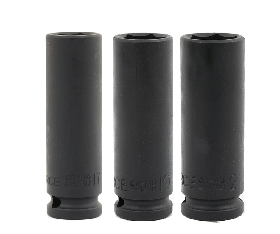 Force 50619 6pc Wheel Special Tools Set: 1/2" Dr. 40-210 Nm Lock Torque Wrench; Wheel Nut Wrench & Socket; Balance Pliers