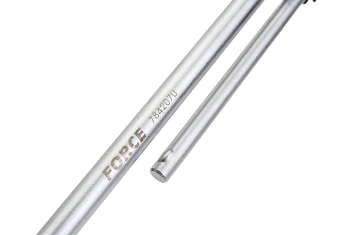 Force 50816 8pc Swivel Knee Joint Long Socket T-handle Wrench Set 1/4-3/8-1/2"dr.