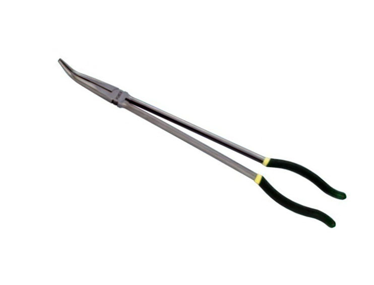 Force 5047P3L 480mmL/19" Extra Long Reach Jaw Pliers Bent Curved