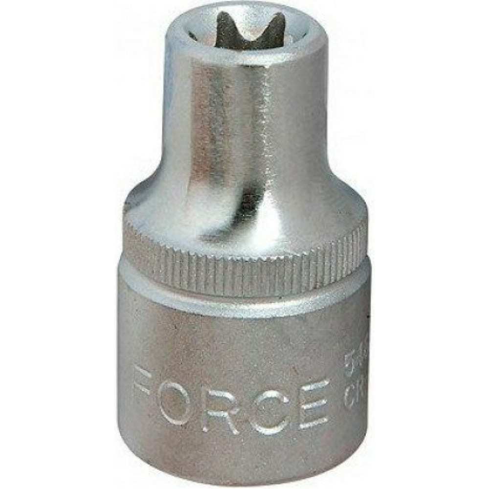 Force / King Tony Cr-V Alloy 1/4" Dr. Torx Female E Star Socket