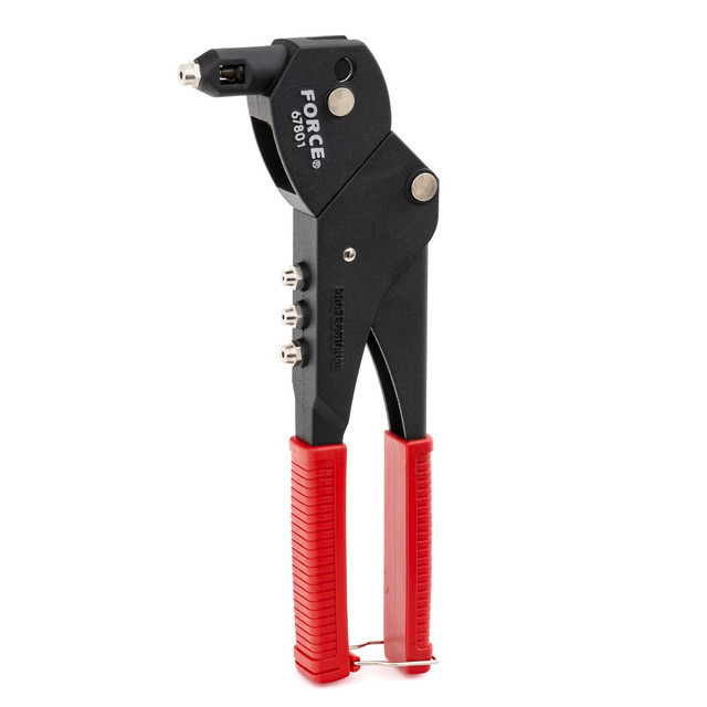 Force 51811 181pc Rivet Pliers Set with Aluminium & Stainless Steel Rivets Assortment