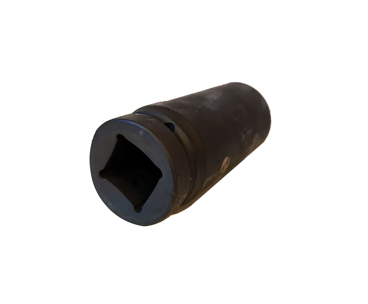 Heavy Duty 1" Dr. Cr-Mo 110mmL Extra Deep Impact 6pt Socket: 24,33,38mm