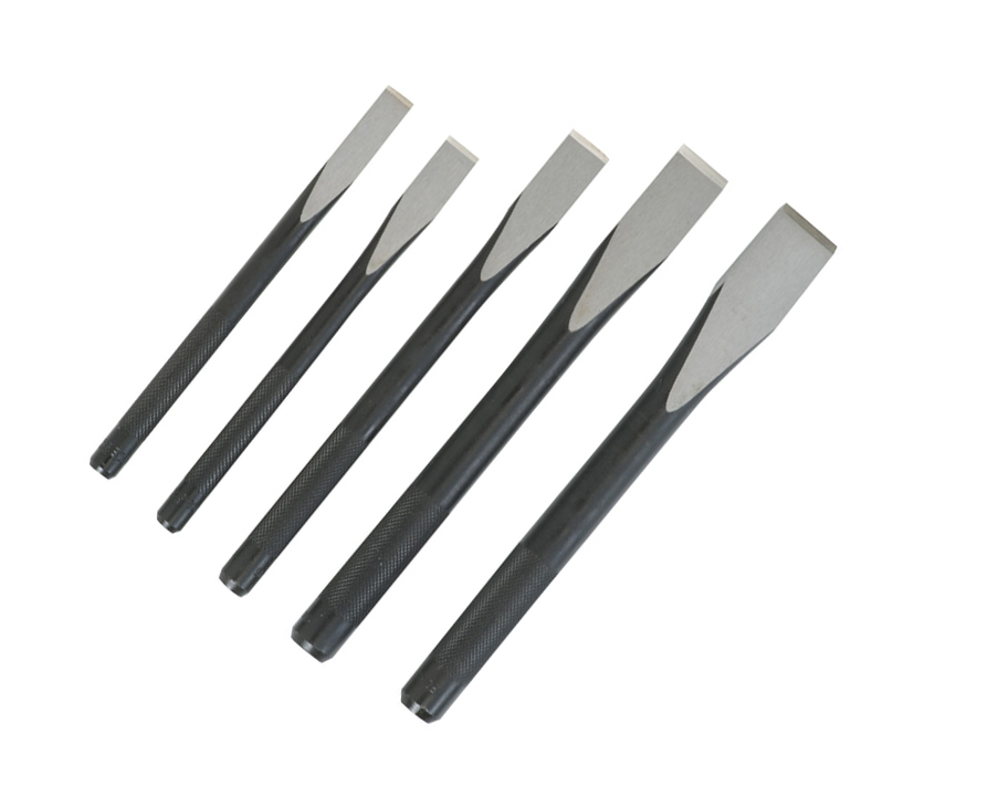 Force Cr-V Steel Flat Cold Chisel: 10x150mm-22x200mm 5 Size Options