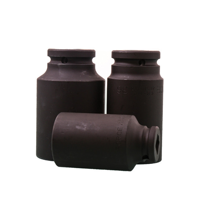 Force 3/4" dr. 8pc Cr-Mo 100mmL Deep Impact Socket Set 26-38mm Metric or 1"-1.1/2" Imperial