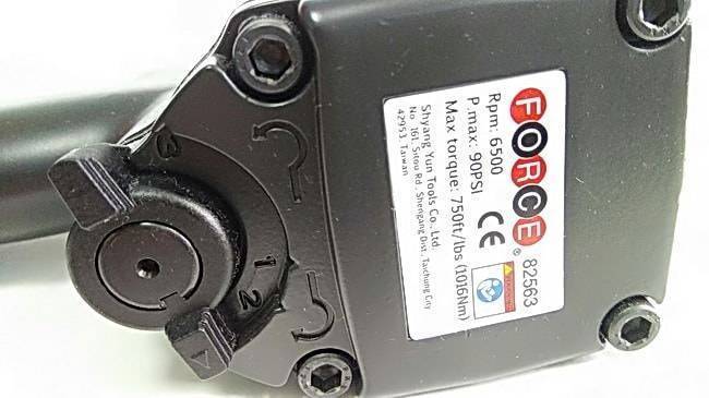 Force 6111D 10pc 3/4" Dr. 1016Nm Impact Wrench Set with 8pc 100mmL Extra Deep Impact Socket