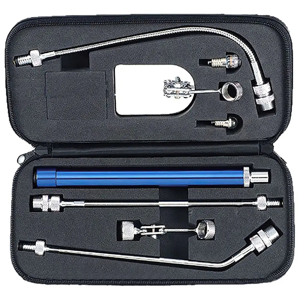 Force 617A Multi-function Inspection Pickup Tool Kit: UV LED Light; Inspection Mirror; Pick Up Tools