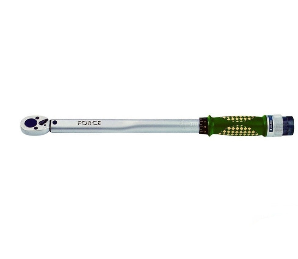 Force 6473380 / 6473380S 19-110Nm/20-108Nm Adjustable Lock Torque Wrench 3/8" Dr. Reversible 380mmL