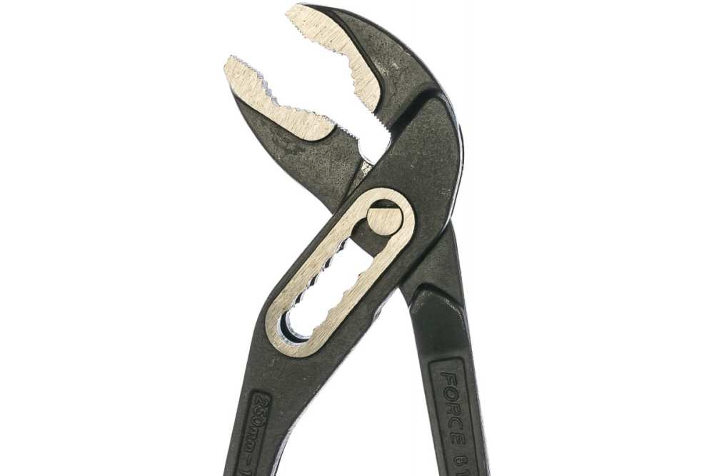 Force 613B250 10'' V-Jaw Tongue & Groove Waterpump Pliers 250mmL