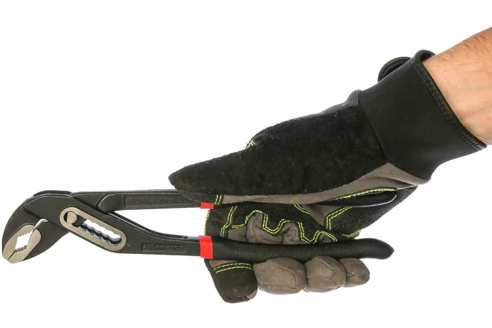 Force 613B250 10'' V-Jaw Tongue & Groove Waterpump Pliers 250mmL