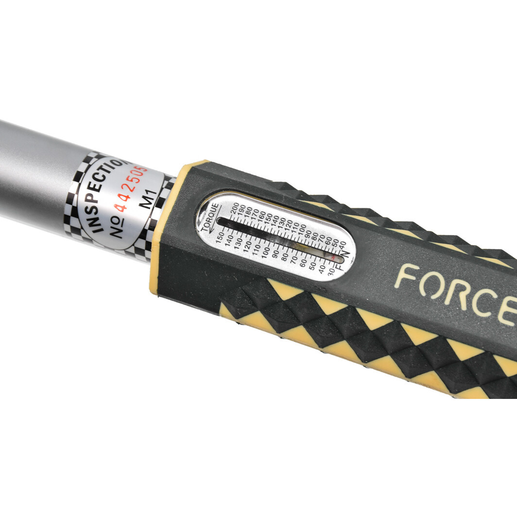 Force 6474530W 1/2" Dr. Lock Torque Wrench 530mmL 40-200Nm Window Display