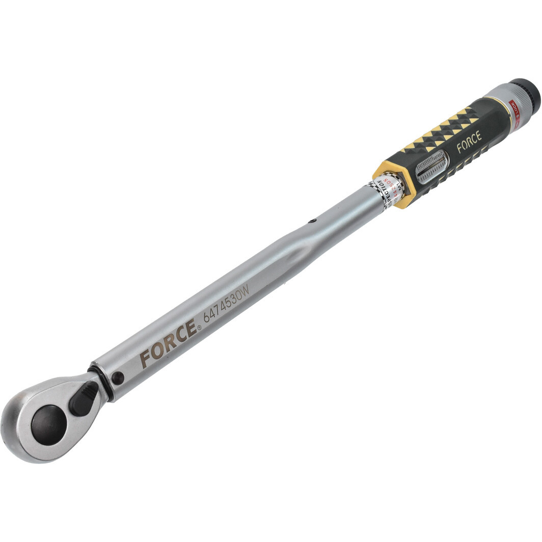 Force 6474530W 1/2" Dr. Lock Torque Wrench 530mmL 40-200Nm Window Display