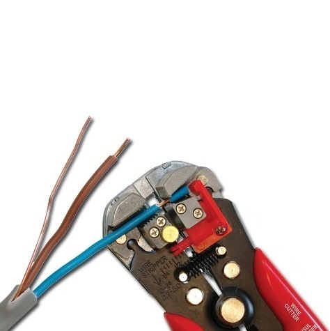 Force 6805 8" 3-in-1 Automatic Heavy Duty Wire Stripper Crimping Pliers