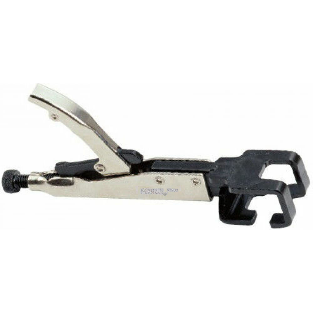 Force 67901 / 67902 Self-locking Multi-grip Welding Clamp Pliers Wide Flat/Double Curved Jaws