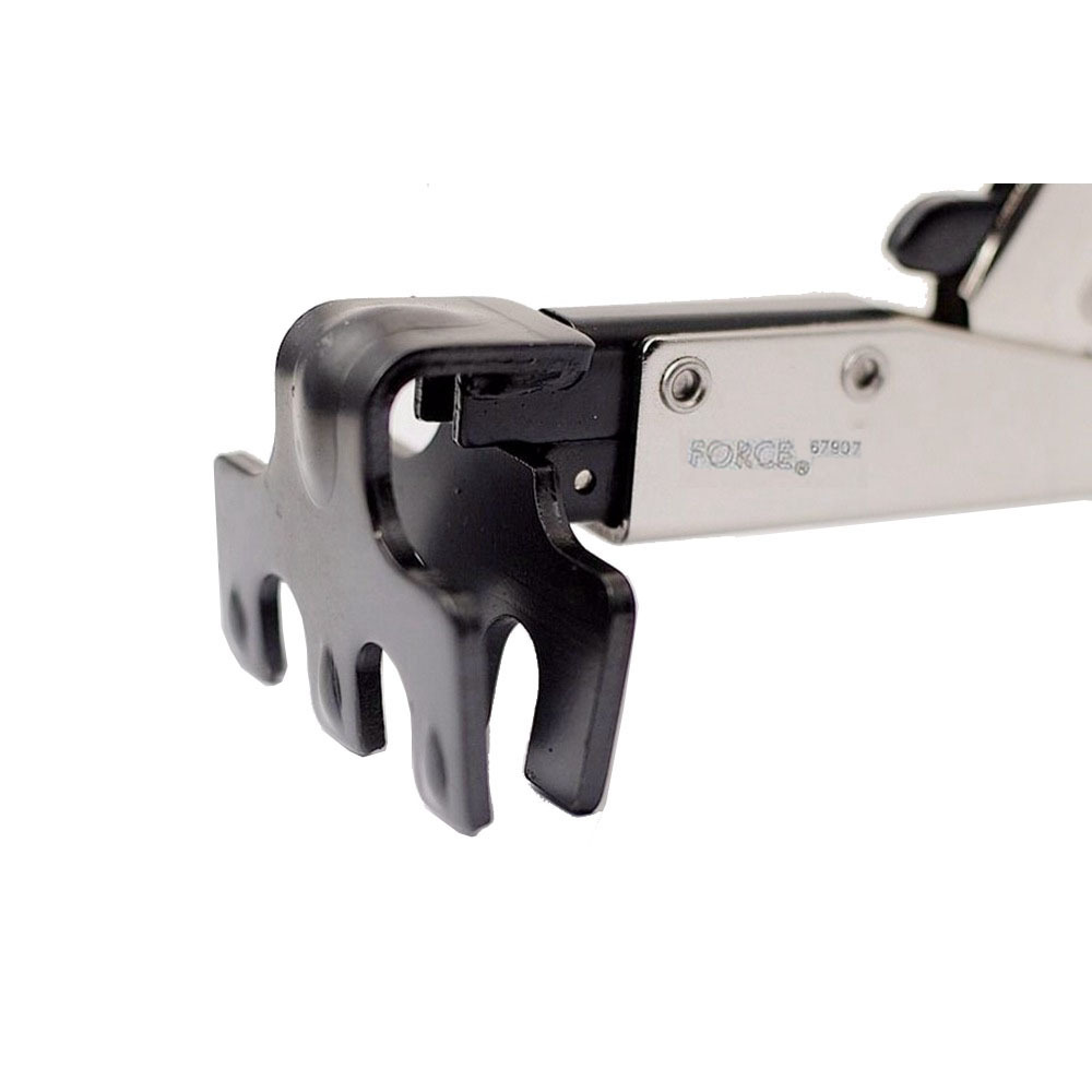 Force 67901 / 67902 Self-locking Multi-grip Welding Clamp Pliers Wide Flat/Double Curved Jaws