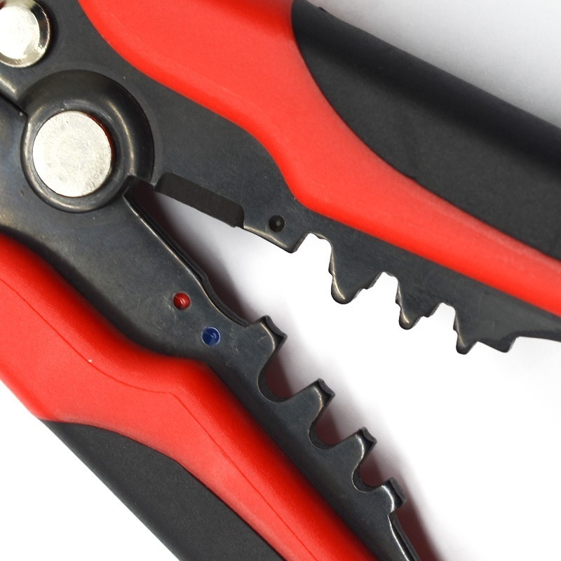 Force 6805 8" 3-in-1 Automatic Heavy Duty Wire Stripper Crimping Pliers
