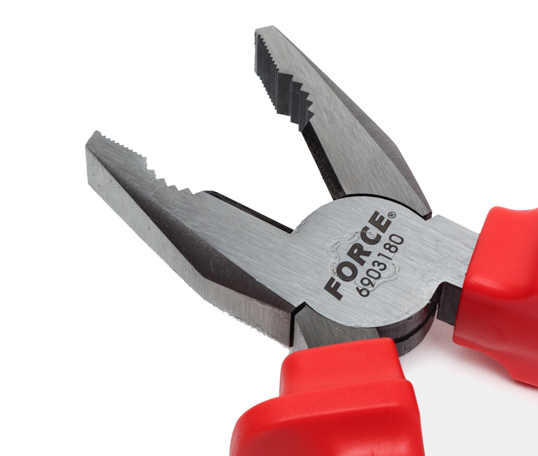 Force 6903180 180mm/7" 1000V Insulated VDE Combination Pliers