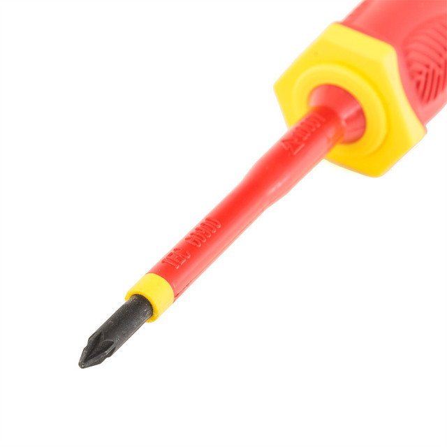 Force Insulated VDE Screwdriver AC1000V Insulation for Electrician