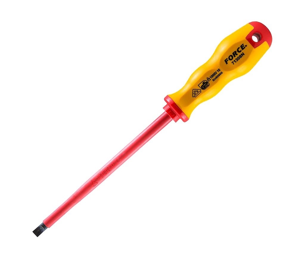 Force Insulated VDE Screwdriver AC1000V Insulation for Electrician