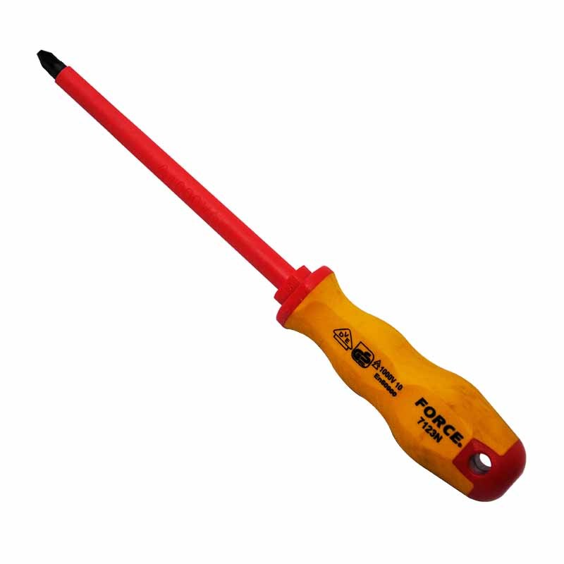 Force Insulated VDE Screwdriver AC1000V Insulation for Electrician