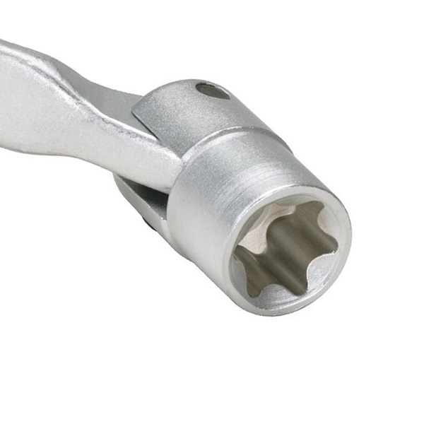 Force 756 Star Hinged Wrenches Swivel Flex Double Head Female Torx Socket