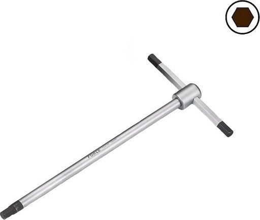 Force 764..T 3-way T-Shape Handle  3-Hex Ends Allen Key Wrench