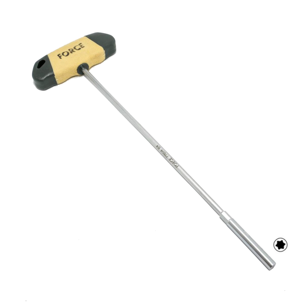 Force 776 Softgrip 300mmL T Handle E Star Female Torx Socket Driver Wrench