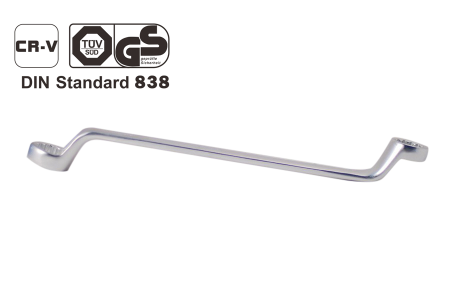 Force 759 75 Degree Double Offset Ring Spanner Metric & Imperial Options