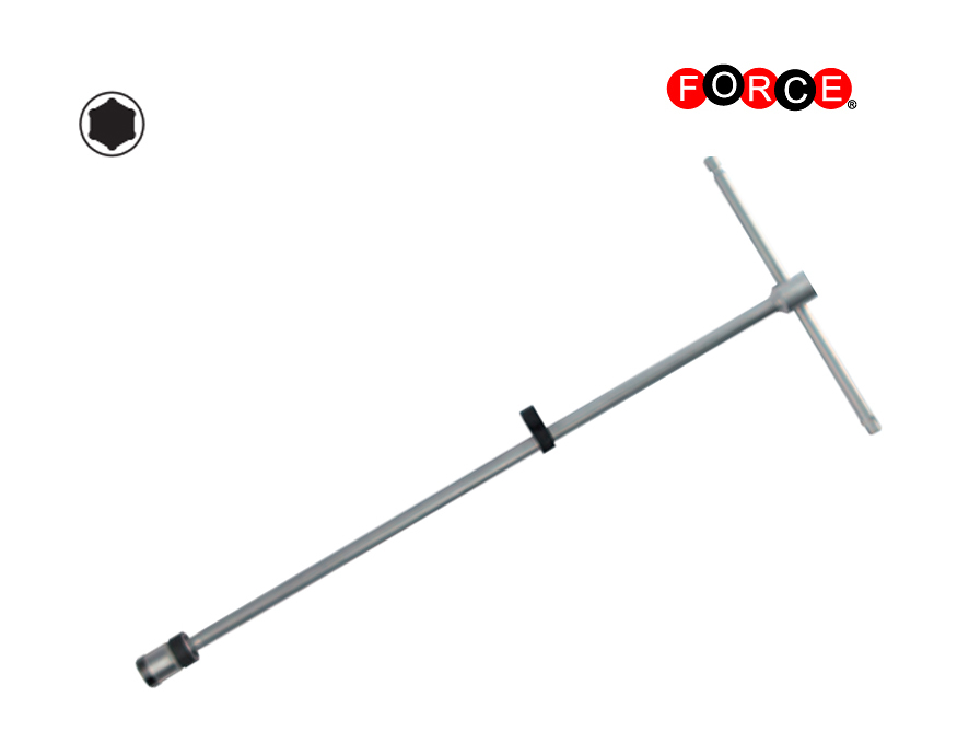 Force 784..B Ball Swivel Universal Extra Long Ball Joint T Handle Socket Wrench
