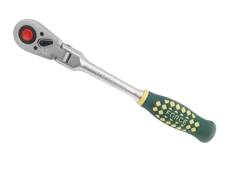 Force 80..18 Reversible Flexible Pear Head Ratchet Handle 1/4"-3/8"-1/2" dr. Options