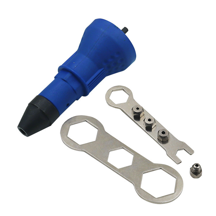 Riveter Drill Attachment Cordless Electric Pop Rivet Gun Riveting Tool Insert Drill Adapters