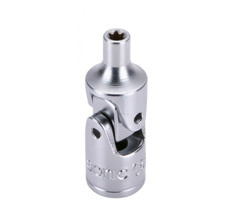 Force 80536 3/8" Drive 42mmL Universal Swivel Joint E-Star Torx Socket 42mmL