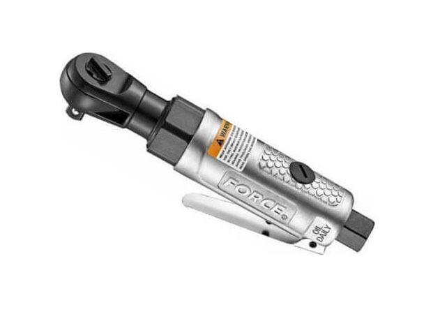 Force 82422 1/4" Dr. Stubby 40.5Nm Max Torque Air Ratchet Wrench 165mmL