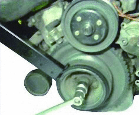 Force 9G0709 Grooved Pulley Strap Wrench for Ribbed and Flat Drive Belts