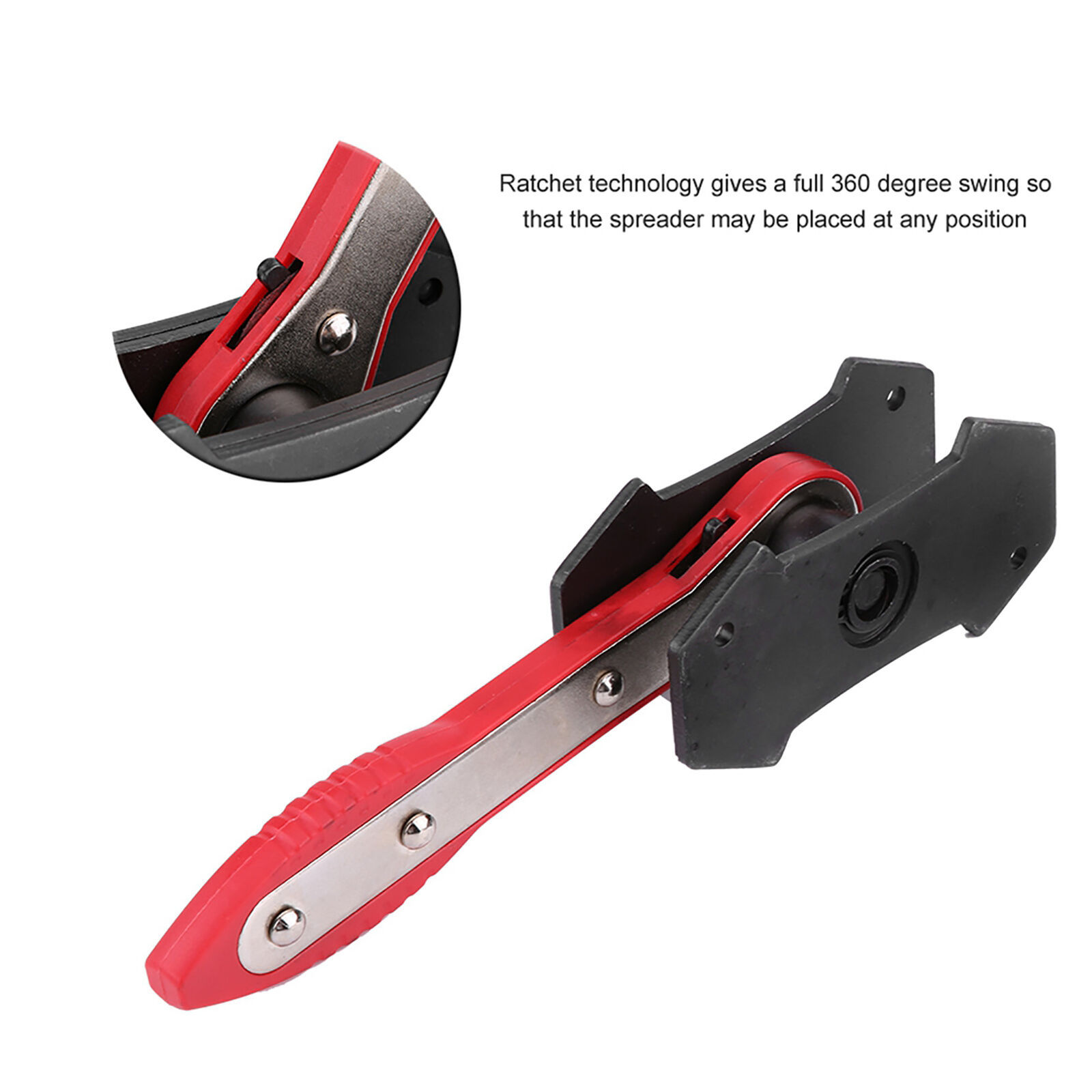Ratcheting Brake Piston Spreader Wrench Caliper Pad Install Tool