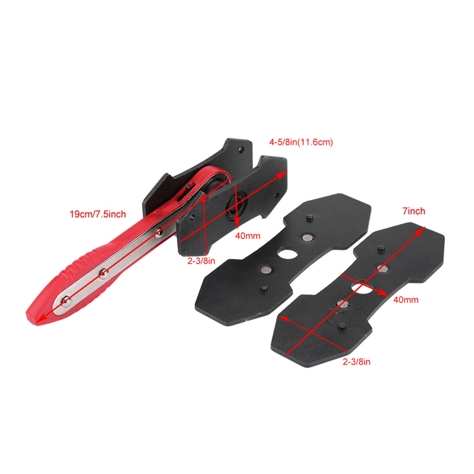 Ratcheting Brake Piston Spreader Wrench Caliper Pad Install Tool