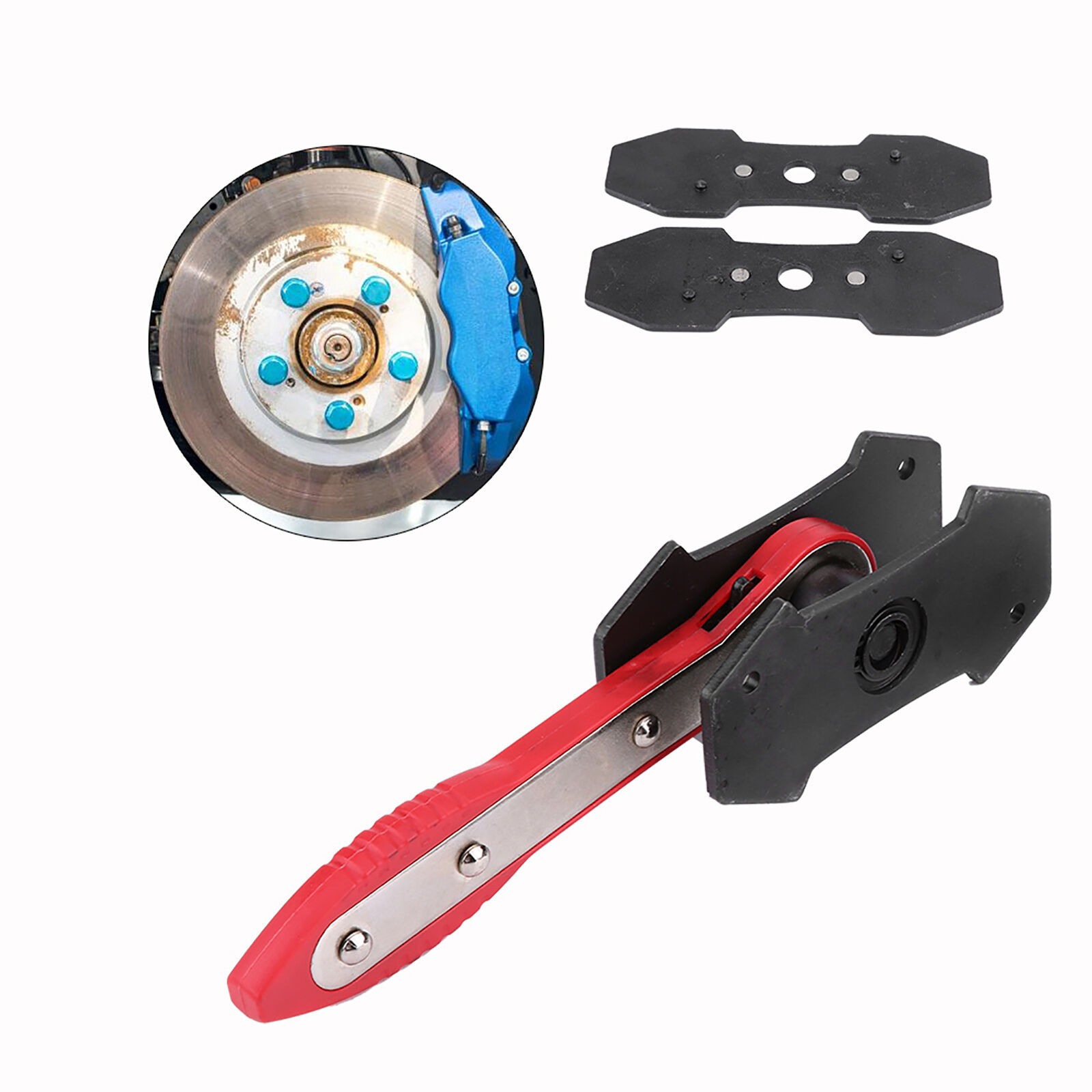 Ratcheting Brake Piston Spreader Wrench Caliper Pad Install Tool