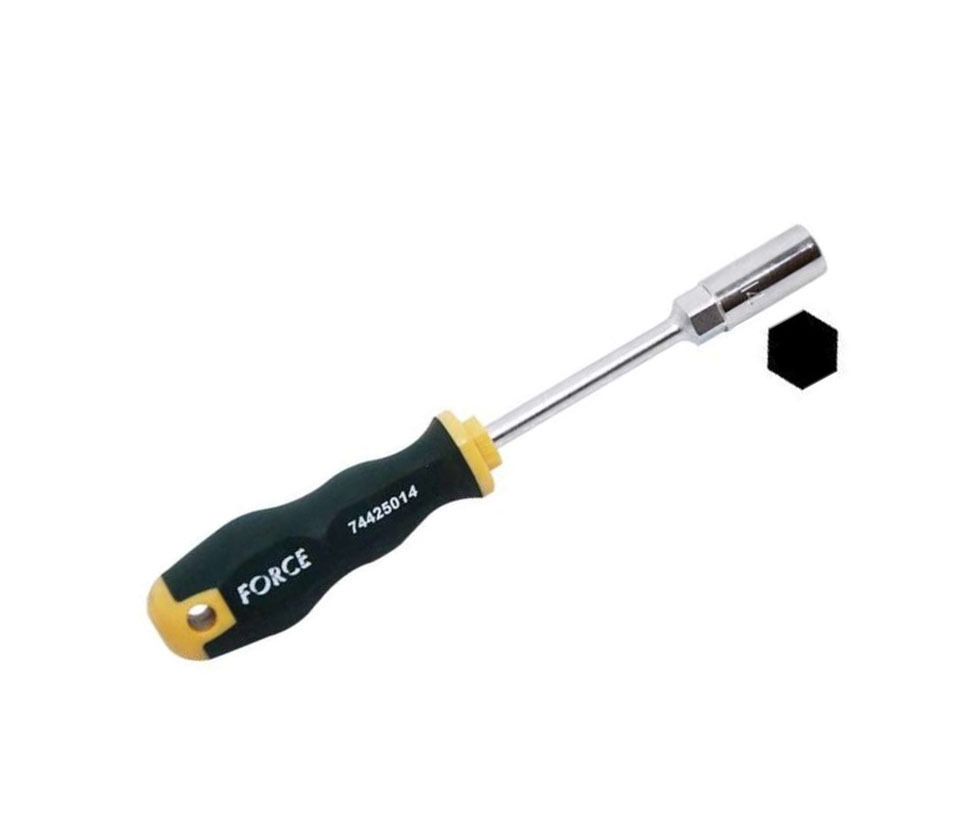 Force K20912 5-13mm 9pc Nut Driver Hex Socket Driver Screwdriver Set