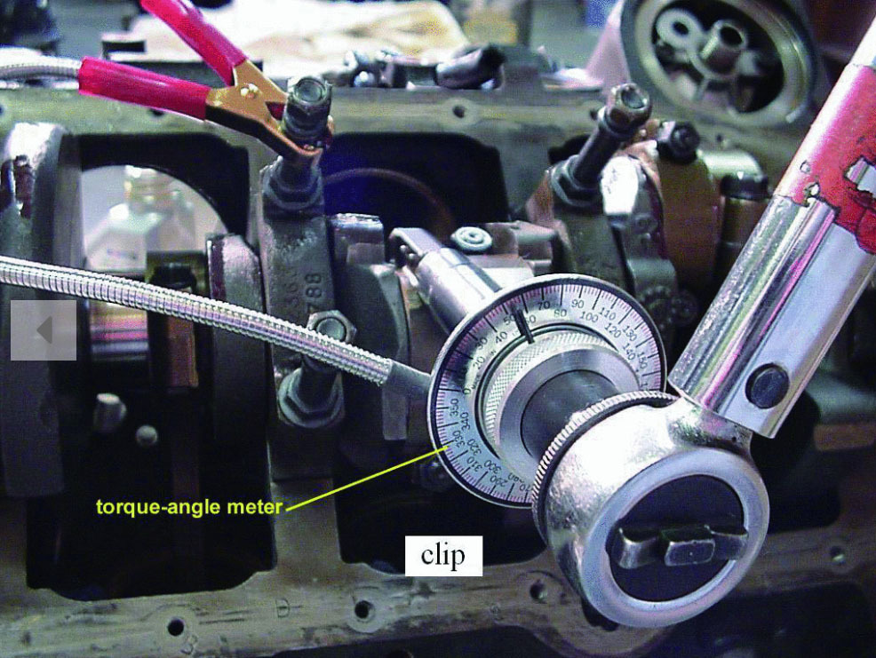 Force 9G1801 1/2" Drive Angle Torque Meter Gauge with Flex Arm Clip