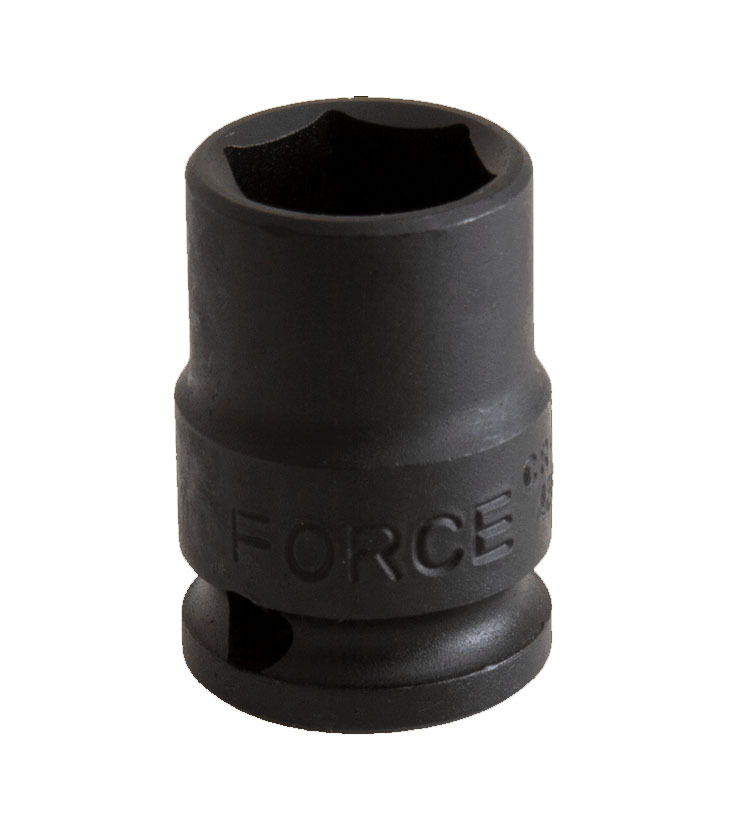 Force K3133 13pc 3/8" Dr. Impact Socket Set: 6-19mm Socket, Palm Impact Ratchet Wrench, Extension