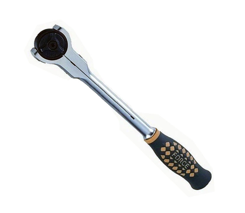 Force K30713 7pc 3/8" Dr. Socket Accessories: 3pc Ratchet Handle, Extention Joint Adapter