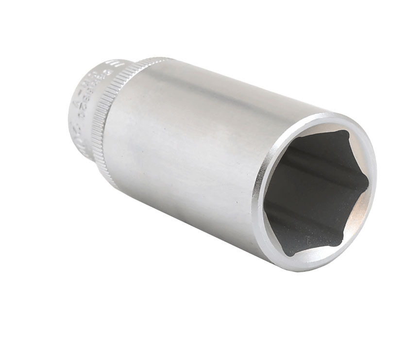 Force K4188D 18pc 1/2" Dr. 6pt. Flank Deep Socket 10-32mm Metric Set