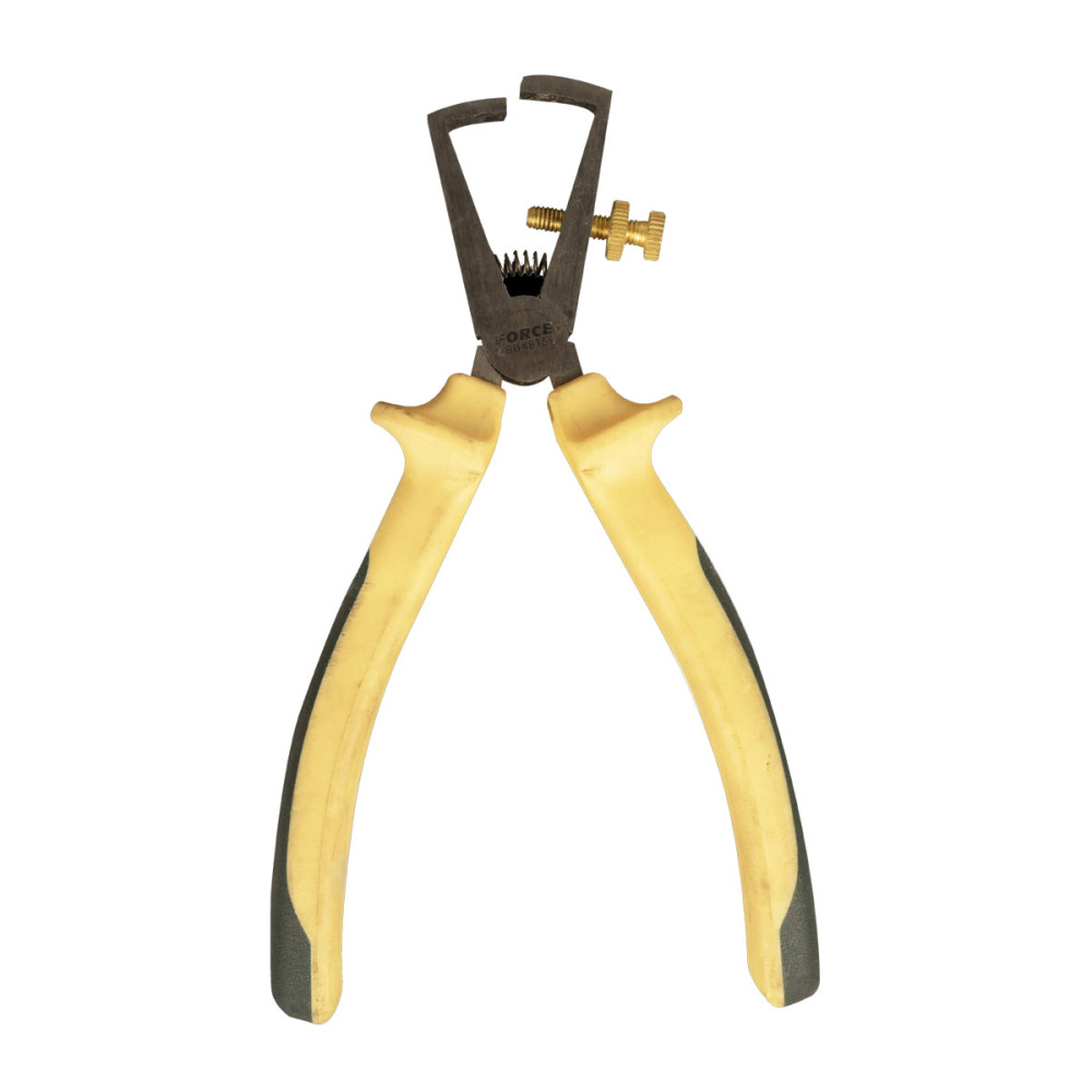 Force K50626 6pc Assorted Pliers Set: Water Pump, Long Nose, Cutter, Wire Stripper