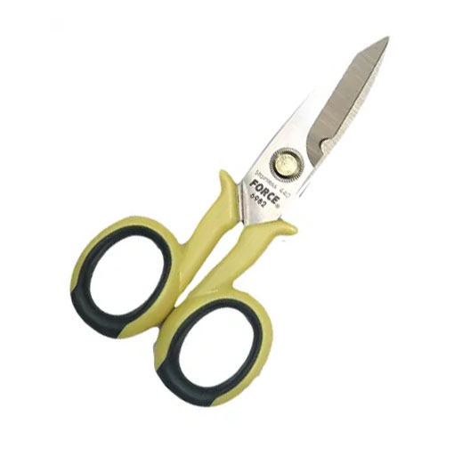 Force K50627 6pc Utility Tool Set: Shifter, Locking Pliers, Scissors, Knife, Hacksaw, Tape Measure