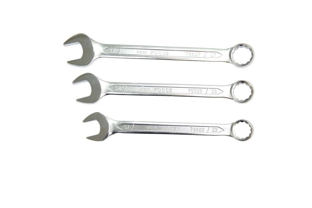 Force K5059 / K5165 Ring and Open Combination Spanner Wrench Set