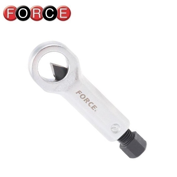 Force K5193 19pc Assorted Plumbing Tool Set: Nut Splitter Stud Extractor Thread Gauge File