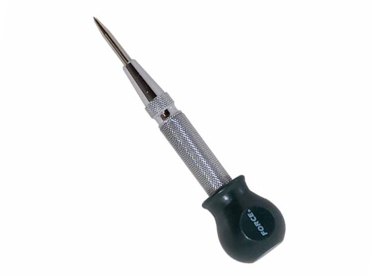 Force K50629 6pc Assorted Measuring Tool Kit: Caliper, Protractor, Scriber, Punch, Tape Measure