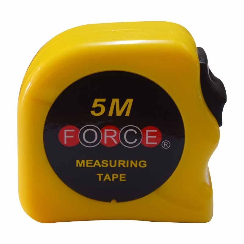 Force K50629 6pc Assorted Measuring Tool Kit: Caliper, Protractor, Scriber, Punch, Tape Measure