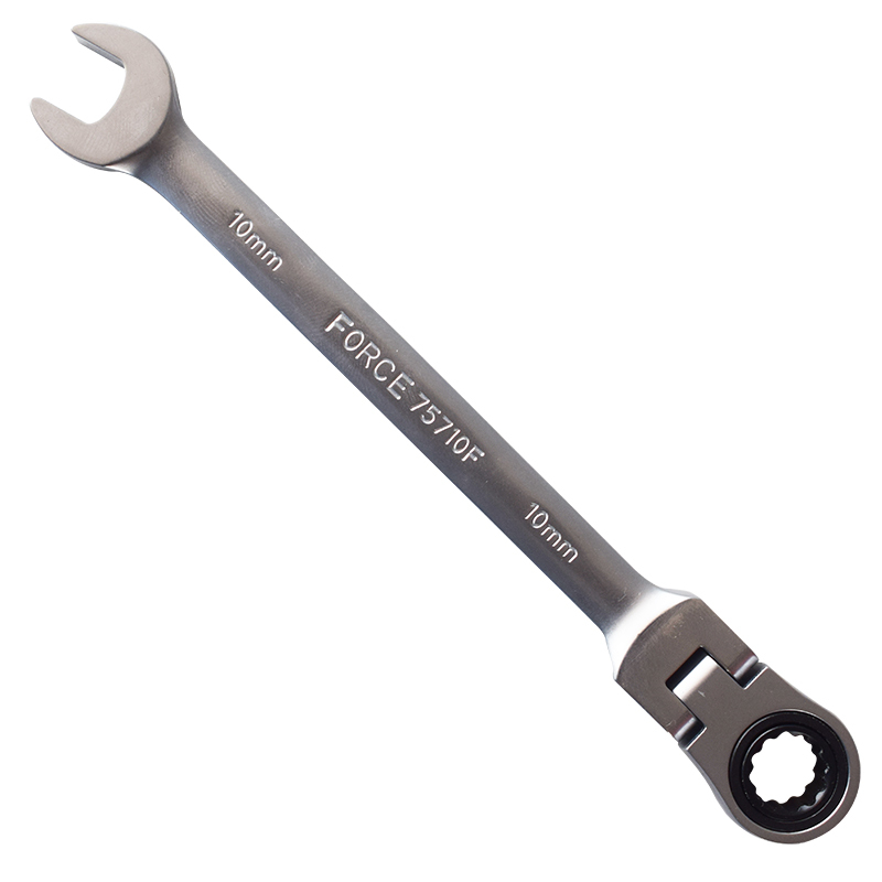 Force K51210F Flexible Ratchet Gear Wrench Set 8-19mm 12pc
